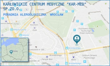 PORADNIA ALERGOLOGICZNA - KARŁOWICKIE CENTRUM MEDYCZNE "KAR-MED" SP.ZO.O. - UL. KS. NORBERTA BONCZYKA 20,  WROCŁAW