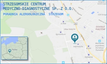 PORADNIA ALERGOLOGICZNA - STRZEGOMSKIE CENTRUM MEDYCZNO-DIAGNOSTYCZNE SP. Z O.O. - UL. WINCENTEGO WITOSA 7,  STRZEGOM