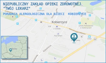 PORADNIA ALERGOLOGICZNA DLA DZIECI - NIEPUBLICZNY ZAKŁAD OPIEKI ZDROWOTNEJ "TWÓJ LEKARZ" - UL. WINCENTEGO WITOSA 5,  KOBIERZYCE