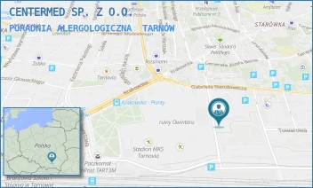 PORADNIA ALERGOLOGICZNA - CENTERMED SP. Z O.O. - UL. WOJCIECHA BANDROWSKIEGO 16A,  TARNÓW