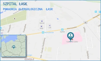 PORADNIA ALERGOLOGICZNA - DAVITA SPÓŁKA Z OGRANICZONĄ ODPOWIEDZIALNOŚCIĄ - UL. WARSZAWSKA 62A,  ŁASK