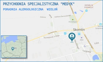 PORADNIA ALERGOLOGICZNA - PRZYCHODNIA SPECJALISTYCZNA "MEDYK" - UL. JÓZEFA PIŁSUDSKIEGO 8,  WIELUŃ