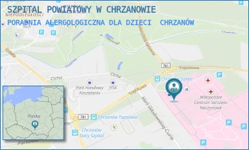 PORADNIA ALERGOLOGICZNA DLA DZIECI - SZPITAL POWIATOWY W CHRZANOWIE - UL. TOPOLOWA 16, CHRZANÓW