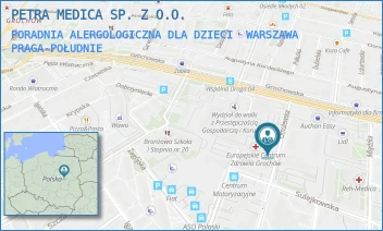 PORADNIA ALERGOLOGICZNA DLA DZIECI - PETRA MEDICA SP. Z O.O. - OMULEWSKA 27,  WARSZAWA PRAGA-POŁUDNIE