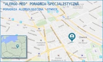 PORADNIA ALERGOLOGICZNA - "ALERGO-MED" PORADNIA SPECJALISTYCZNA - HOŻA 2/U1,  OTWOCK