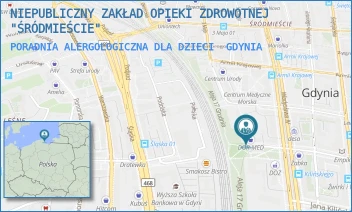 PORADNIA ALERGOLOGICZNA DLA DZIECI - NIEPUBLICZNY ZAKŁAD OPIEKI ZDROWOTNEJ "ŚRÓDMIEŚCIE" - UL. ŻWIRKI I WIGURY 14, GDYNIA