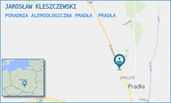 PORADNIA ALERGOLOGICZNA PRADŁA - JAROSŁAW KLESZCZEWSKI - UL. BATALIONÓW CHŁOPSKICH 10,  PRADŁA