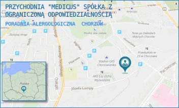PORADNIA ALERGOLOGICZNA - PRZYCHODNIA "MEDICUS" SPÓŁKA Z OGRANICZONĄ ODPOWIEDZIALNOŚCIĄ - UL. LOMPY 4,  CHORZÓW