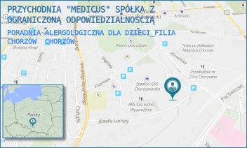 PORADNIA ALERGOLOGICZNA DLA DZIECI_FILIA CHORZÓW - PRZYCHODNIA "MEDICUS" SPÓŁKA Z OGRANICZONĄ ODPOWIEDZIALNOŚCIĄ - UL. LOMPY 4,  CHORZÓW