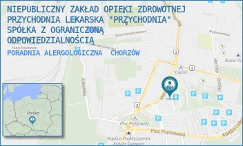 PORADNIA ALERGOLOGICZNA - NIEPUBLICZNY ZAKŁAD OPIEKI ZDROWOTNEJ PRZYCHODNIA LEKARSKA "PRZYCHODNIA" SPÓŁKA Z OGRANICZONĄ ODPOWIEDZIALNOŚCIĄ - UL. HENRYKA MAJĘTNEGO 14,  CHORZÓW