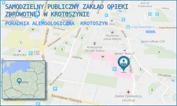 PORADNIA ALERGOLOGICZNA - SAMODZIELNY PUBLICZNY ZAKŁAD OPIEKI ZDROWOTNEJ W KROTOSZYNIE - BOLEWSKIEGO 4 -8,  KROTOSZYN