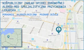 PORADNIA  ALERGOLOGICZNA - NIEPUBLICZNY ZAKŁAD OPIEKI ZDROWOTNEJ ALERGO-MED SPECJALISTYCZNA PRZYCHODNIA LEKARSKA - SŁOWACKIEGO 8,  POZNAŃ-JEŻYCE