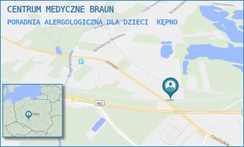 PORADNIA ALERGOLOGICZNA DLA DZIECI - CENTRUM MEDYCZNE BRAUN - OSIŃSKA 16 A,  KĘPNO
